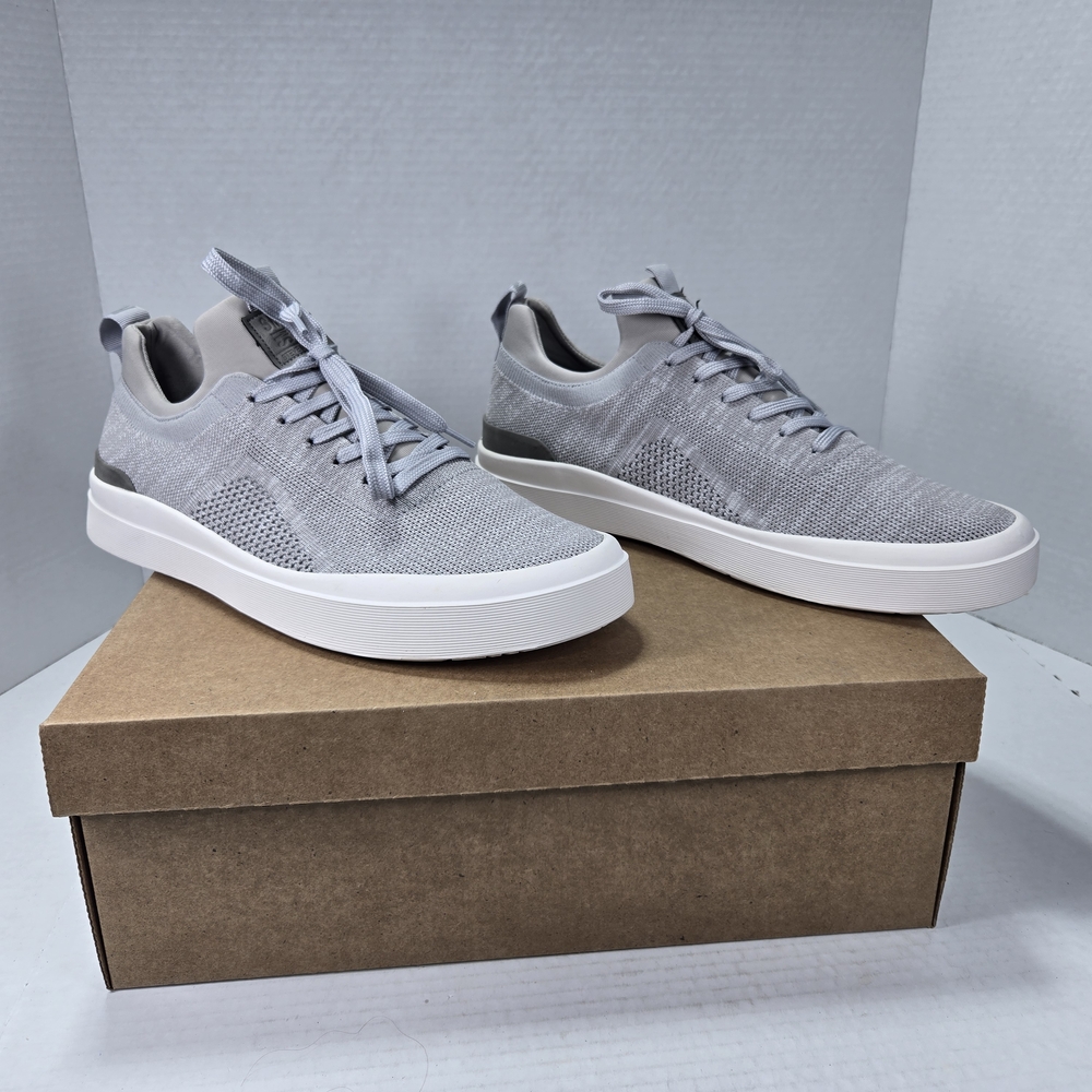 Steve Madden Petra Casual Light Gray Knit Sneakers Size 11M